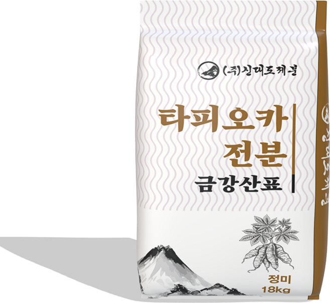 신대도제분 에이스 타피오카전분 20kg 떡 제빵 제면 소스 튀김용 타피오카전분, 1개