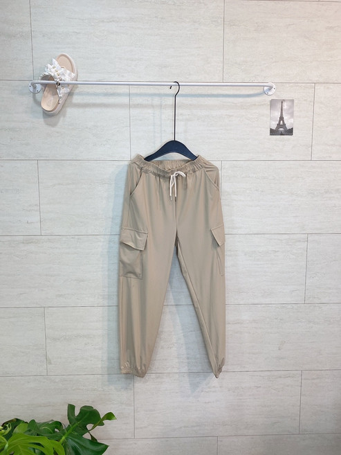 남성용 여성용 스판 굿 아이스 쿨 카고 조거 팬츠