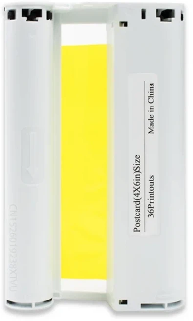 Canon 호환 Selphy 컬러 잉크 용지 세트와 호환 CP1500 CP910 인화지 프린터 KP108IN KP-36IN 6 인치, 04 1PK Ink Cartridge