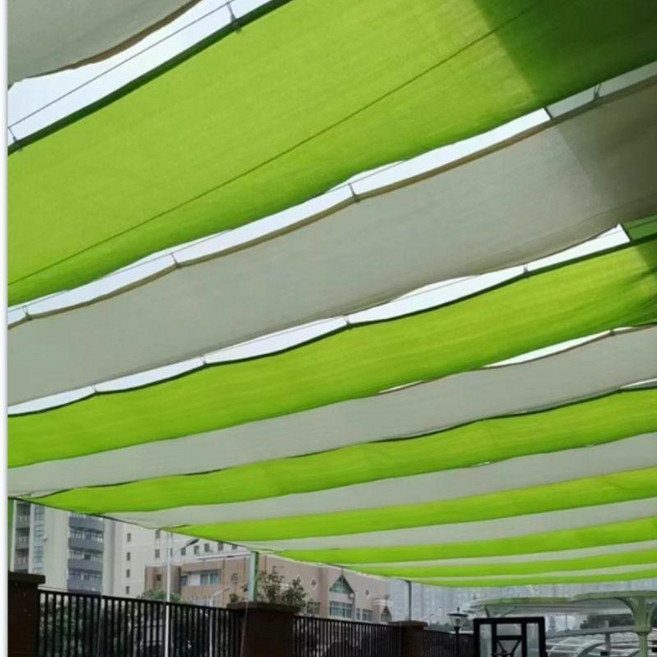 遮陽網 波浪式 幼兒園彩色 泳池館防曬隔熱 戶外遮陽網, 1個, 平面伸縮款(不帶配件)每平米,顏色 尺寸 聯繫客服