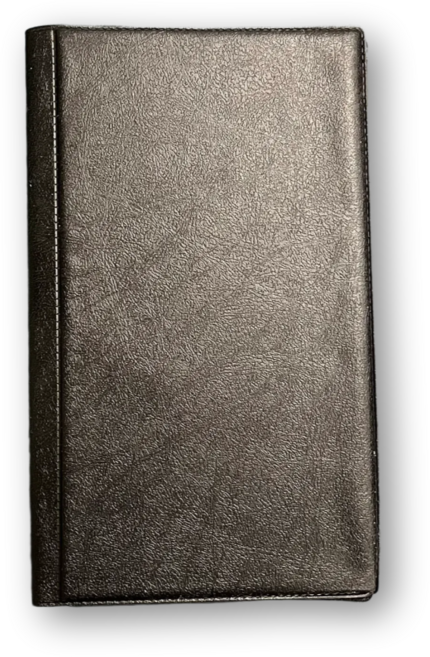 이음모음 명함 정리수첩 보관 케이스, 모던블랙, 180단