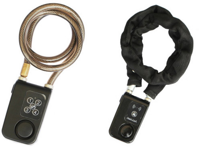 도난방지 자물쇠 비밀번호 스마트폰 연동 알람 경보음, ML(1)비밀 번호형, 1개