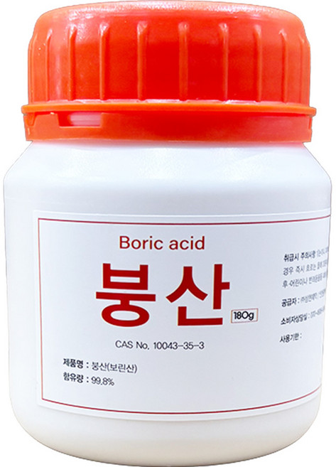 삼현 붕산 180g 1개 살균소독 바퀴벌레 퇴치 붕산가루 산업용품