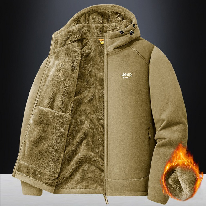 지프스피릿 남성 집업 후리스 남자 패션 재킷 후드점퍼 캐주얼재킷 2518A