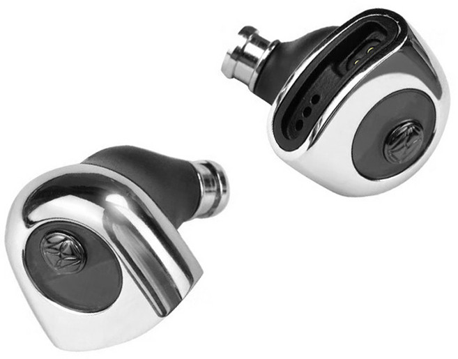 TWISTURA D 메이저 하이파이 이어폰, 실버 + 블랙