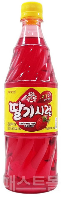 [오뚜기] 음료베이스 시럽, 1kg, 1개