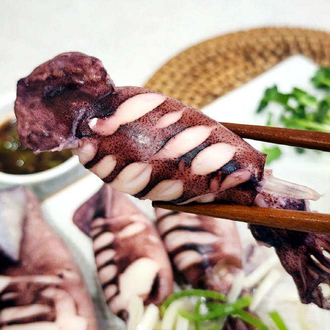 쫄깃하고 녹진한 급냉 총알 한치, 1개, 급냉 총알한치 1.5kg (45~75미내외)