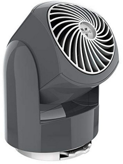 vornado 플리피 V6 개인용 에어 써큘레이터 팬, 스톰 그레이