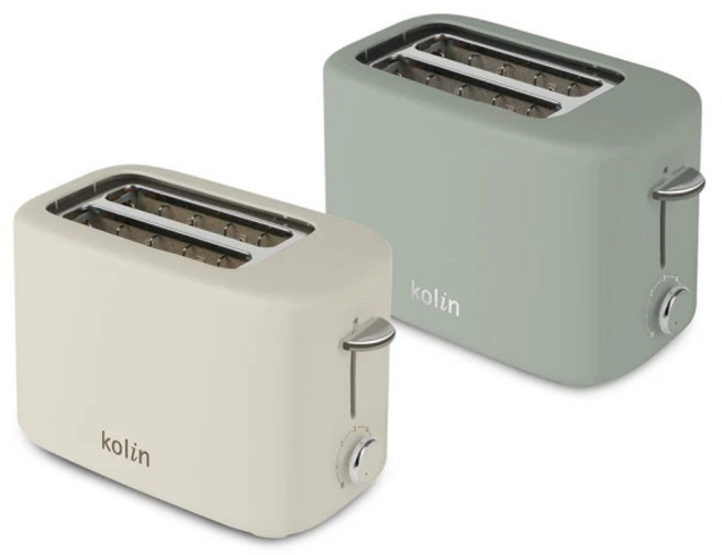 kolin 兩片式烤麵包機, KT-SD2373G摩卡灰