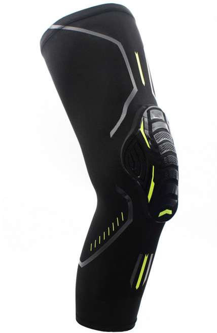 알럽핏 스포츠 벌집라인 무릎 보호대 화이트, 블랙, 1개