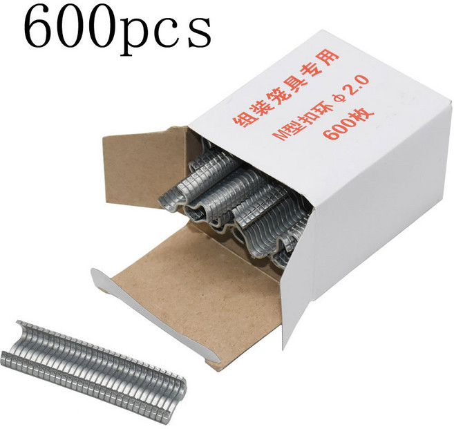 못 울타리 설치 도구 호그 태그 케이지 플라이어 링 트랩 M 가금류 그물