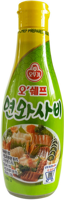 오뚜기 연와사비, 500g, 10개