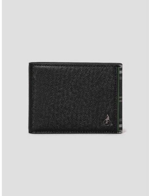 빈폴 남성 반지갑 블랙 헤릿 2단 체크 매장정품