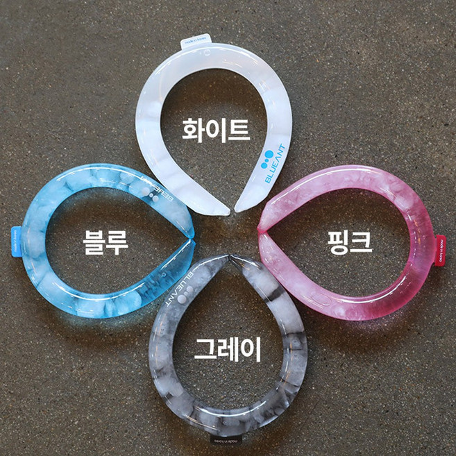 [2+1] K2손등형 쿨토시 2세트+요넥스 2X밴드 쿨토시1세트 기능성토시 외 여름상품, F 블루안트 아이스넥쿨러 그레이, 1개