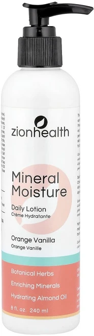 자이온헬스 Mineral Moisture 데일리 로션 오렌지 바닐라 240ml(8fl oz), 1개, 240ml - 쿠팡