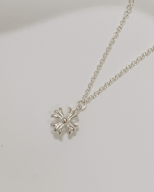 모두디자이너 실버925 앤틱 십자가 빈티지 크로스 라운드 체인 목걸이 14