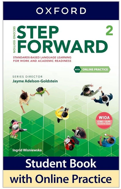 Step Forward Level 2 Student Book with Online Practice: Standards-based language learning for work a, 기본 옵션 - 쿠팡
