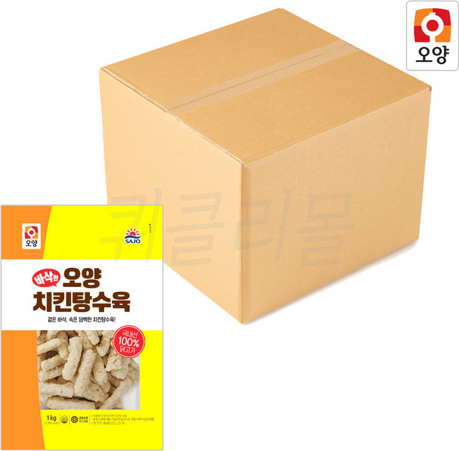 사조오양 바삭한 치킨 탕수육 1kg, 10개