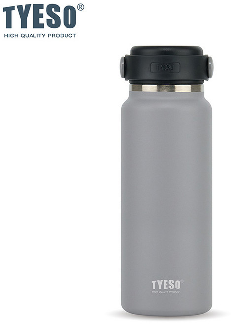 TYESO 保溫瓶, 碳霧灰, 1個, 310ml
