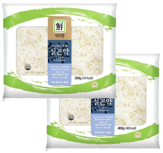 대림선 실곤약, 200g, 3개