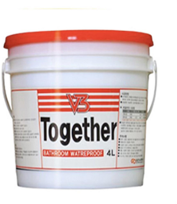 대로 투게더 4L 욕실바닥 화장실 베란다 타일 메지 줄눈 침투방수, 1개