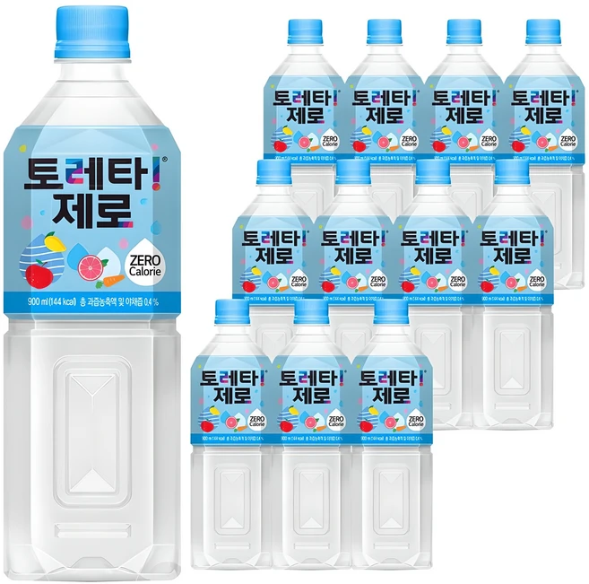 토레타 제로 이온음료, 900ml, 12개 - 쿠팡