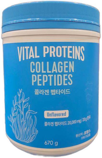 [미리네상점] 바이탈 프로틴 콜라겐 펩타이드 대용량, 670g, 1개