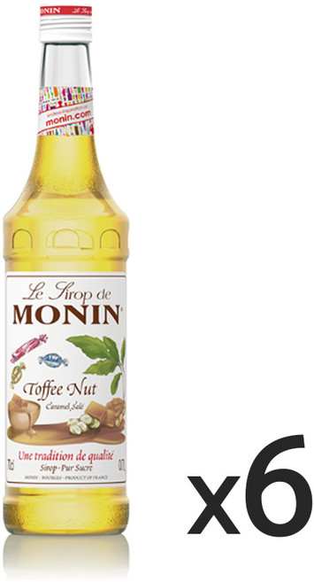 모닌 토피넛 시럽 700ml, 6개