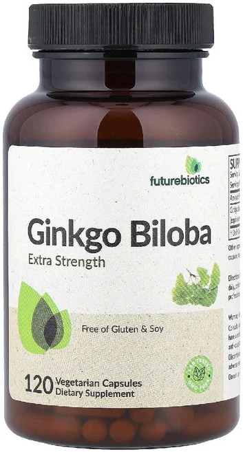 퓨처바이오틱스 Ginkgo biloba 은행 120정(당 250mg) 1개 - 쿠팡