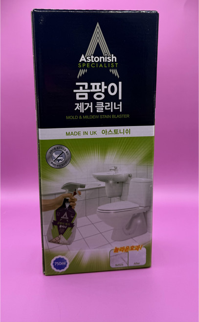 아스토니쉬 곰팡이제거제 스페셜리스트 영국본사생산정품, 옵션1, 1개, 750ml