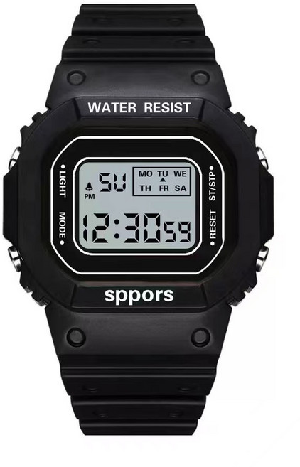 슈페르바 군대 훈련용 전자 손목 시계 디지털 군인시계 커플 전자 시계