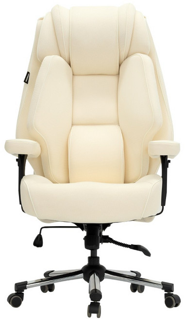 누카 커스텀체어 X900-PRO 컴퓨터 사무용 사무실 학생 메쉬 게이밍의자, 아이보리