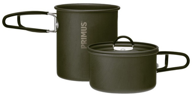 PRIMUS P-CK-K101 840ml + 485ml (프리무스) 이지 쿡 미니 키트 등산 캠프 쿠커, 상세페이지 참조, 1개