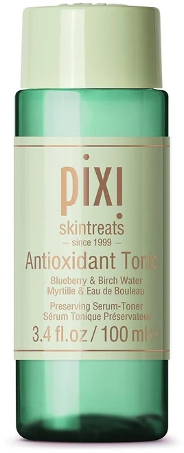 Pixi 항산화 토닉 | 알코올 프리 하이드레이팅 멀티 태스킹 포뮬라 3가지 페이셜 스킨 케어 제품 1개 포함 | 페이스 토너 에센스 및 세럼을 한 번에 | 100mL 여행 - 쿠팡