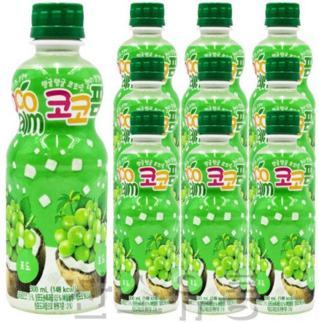 해태HTB 해태 코코팜 300ml x 48개입 포도, 48개