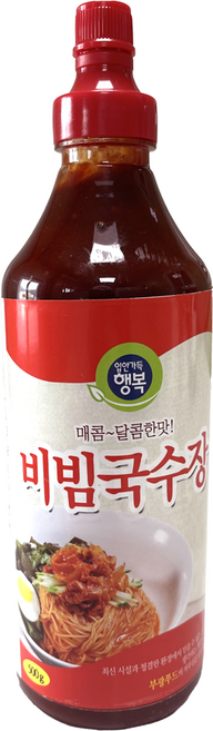 시원밥상 다용도 면 비빔장 500g 소스 비빔국수, 1개