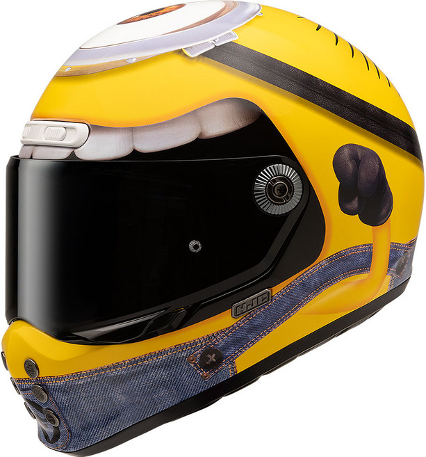 HJC 홍진 헬멧 V10 클래식 풀페이스 STUART MINIONS, M