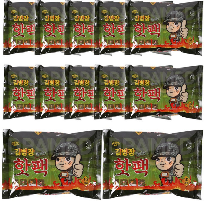 김병장 붙이는 핫팩, 120개