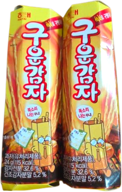 해태 구운감자2번들 48gx15개입lov3+4FKm, 48g, 15개