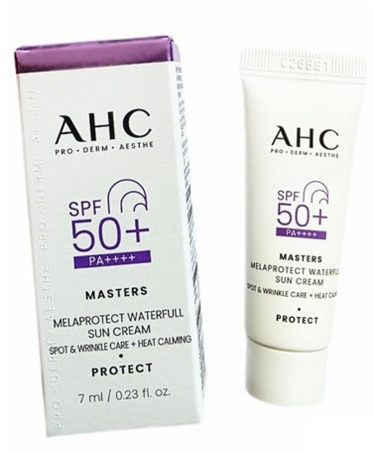 AHC 마스터즈 멜라 프로텍트 워터풀 선크림 SPF50+ PA++++, 1개
