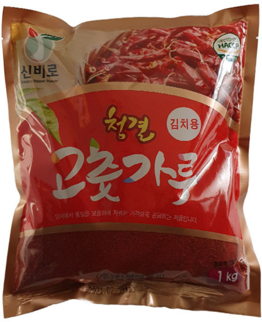 청결 고춧가루 김치용 1kg 2.5kg 5kg, 1개