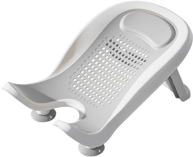 PUCH 嬰兒洗屁屁架 兩用升級, 嬰兒洗屁架-無印灰, 1個