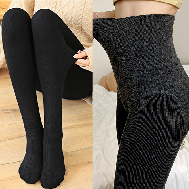 히트제이뱃살 보정 프리미엄 하이웨스트 기모 레깅스