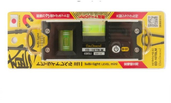 핸디 자석 레벨 에비수 수평기 수평자 수평대 수평계 에비스, 핸디 자석 레벨 ED-20GDLM, 1개