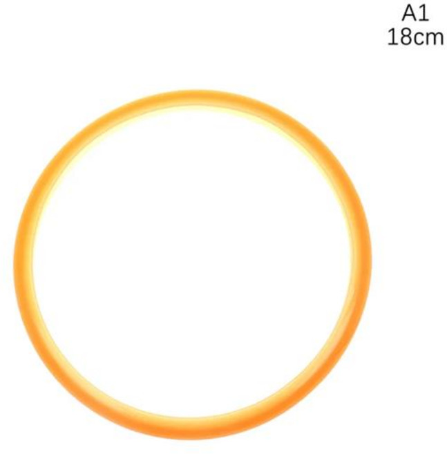 알루미늄 압력 쿠커용 다크 브라운 컬러 실리콘 고무 개스킷 씰링 링 18 cm 20 22 24 26 28 30cm