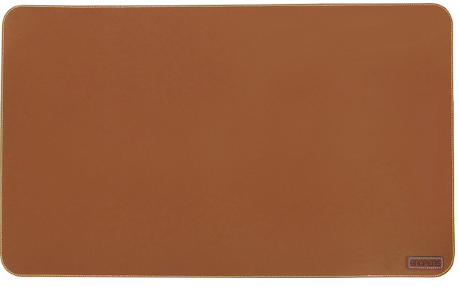 크로퍼스 테이블 매트 소 중 대형 가죽매트 캠핑매트, 브라운