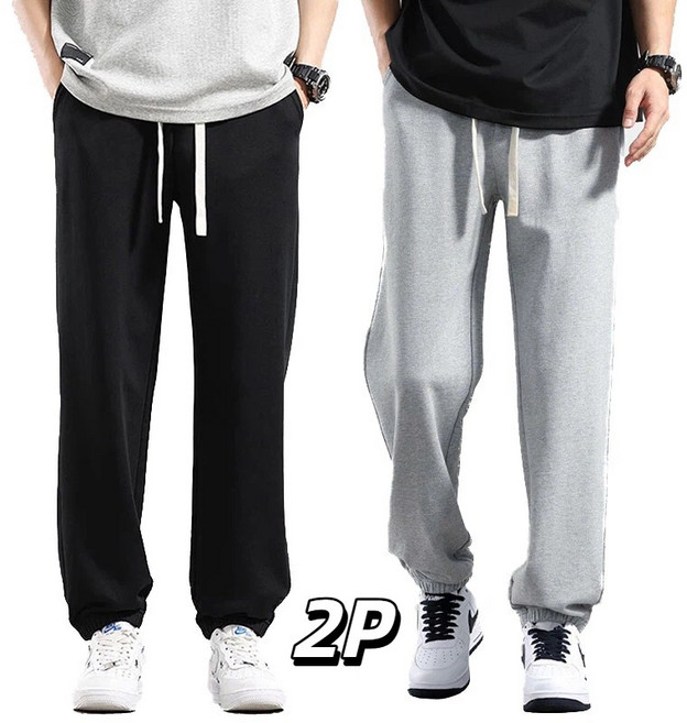 남자 트레이닝바지 2장 춘추 츄리닝바지 긴바지 남여공용 운동복바지 TANLZ-588
