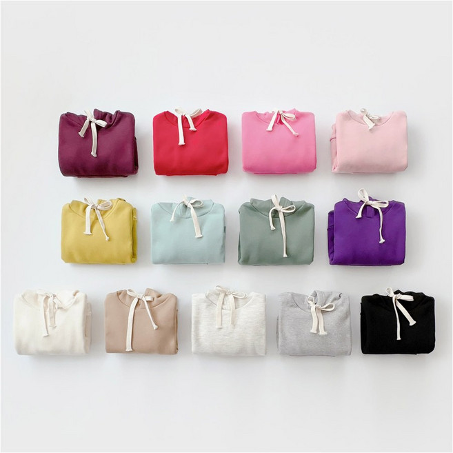 최고의기모후드 키즈 주니어 유아동 초등학생 겨울 기모 후드티