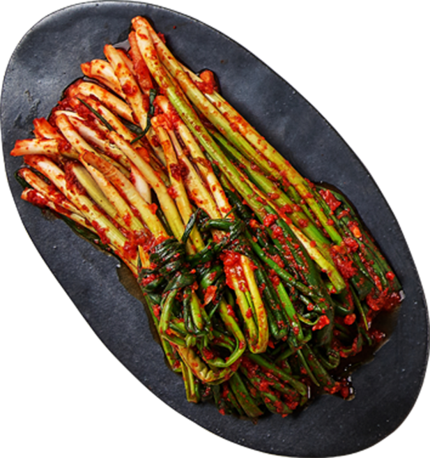 [무지개김치] 유명대기업납품 100%우리농산물 아삭시원 김장김치, 1개, 1kg, 프리미엄 쪽파김치