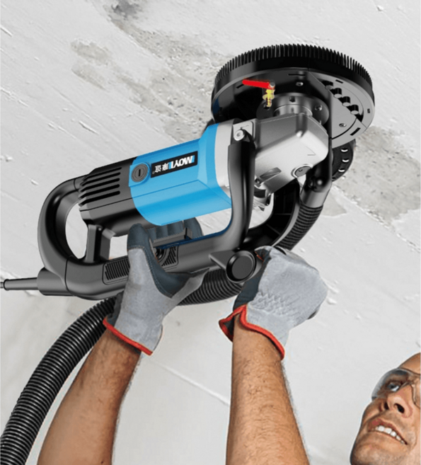 시멘트바닥 연마기 연삭기 면갈이 콘크리트 샌딩기, 5800w 6단 조절 대패기+퍼티 트레이+진공청소기